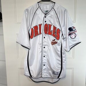 Baltimore Orioles White Baseball Jersey